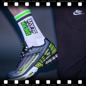 Chaussettes SNEAK BERLIN SLAVE Noir-Vert