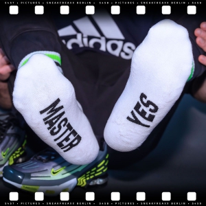 Chaussettes SNEAK BERLIN SLAVE Noir-Vert