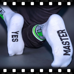Chaussettes SNEAK BERLIN SLAVE Noir-Vert