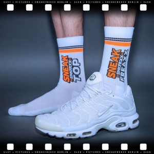 Chaussettes SNEAK BERLIN TOP Noir-Orange