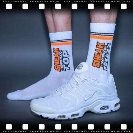 Chaussettes SNEAK BERLIN TOP Noir-Orange