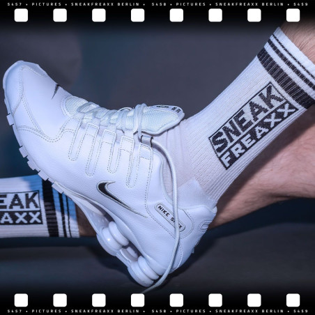 Chaussettes FUCK ME Blanc-Noir