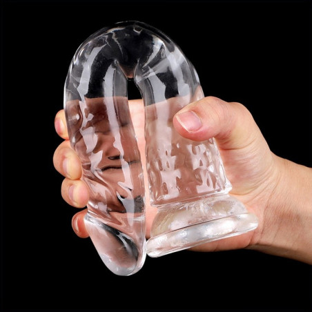 Gode Transparent NO BALL 3XL 28 x 5.5cm