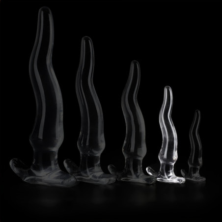 Plug transparent LIEPS M 18 x 4cm