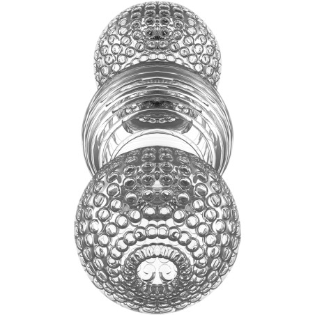 Masturbateur souple transparent TENSEK N°2 - 15cm