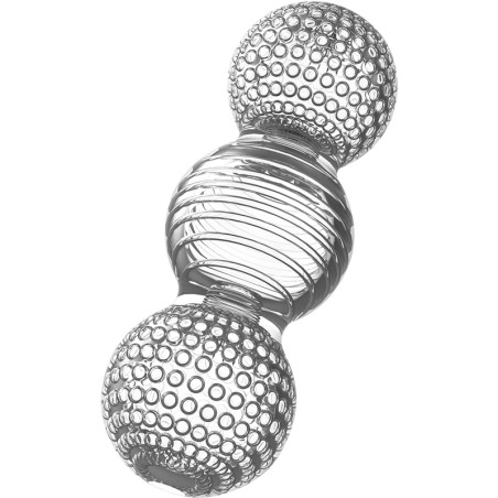 Masturbateur souple transparent TENSEK N°2 - 15cm