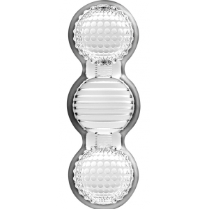 Masturbateur souple transparent TENSEK N°2 - 15cm