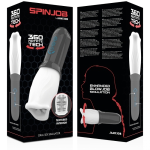 Masturbateur rotatif 360° SPINJOB 3 Vitesses