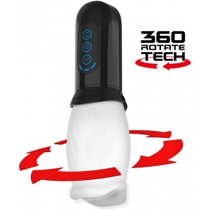 Masturbateur rotatif 360° SPINJOB 3 Vitesses
