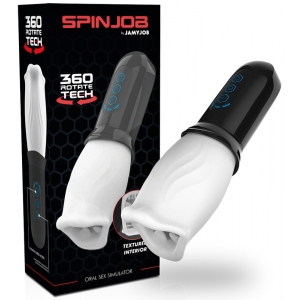 Masturbateur rotatif 360° SPINJOB 3 Vitesses