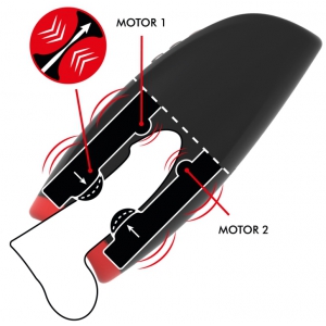 Masturbateur vibrant avec compression NOVAX