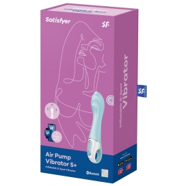 Vibro gonflable AIR PUMP VIBRATOR 5+ Satisfyer 12 x 3.5cm 2