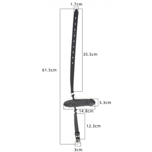 Bâillon Gode ORAL DICK 10cm