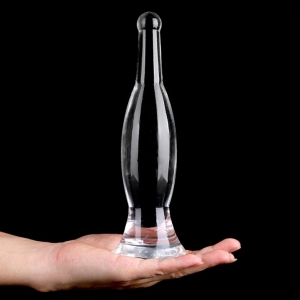 Plug transparent BOTTLE S 18 x 4.5cm
