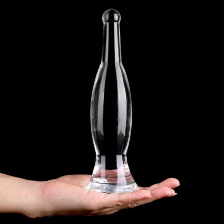 Plug transparent BOTTLE S 18 x 4.5cm