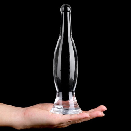 Plug transparent BOTTLE M 22 x 5.5cm