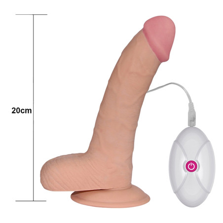 Gode vibrant ALEX VIBE Soft Dude 17 x 4.5cm