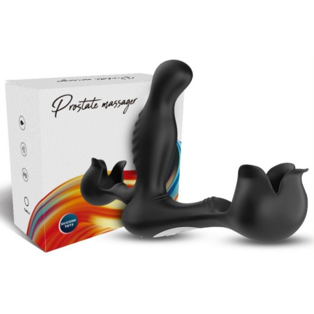 Plug prostatique rotatif avec sac à bourses SURROUND 10 x 3.4cm