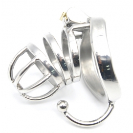 Cage de chasteté en métal HOOKY 7.5 x 3.3cm 2