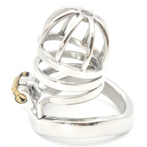 Cage de chasteté en métal BENTY 7.5 x 3.3cm