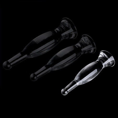 Plug transparent BOTTLE S 18 x 4.5cm