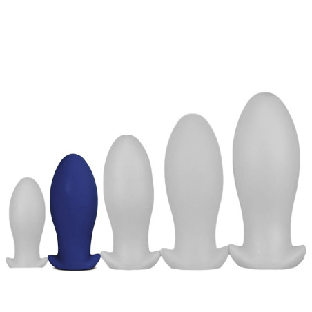 Plug Silicone SAURUS EGG M 12 x 5.3cm Marine