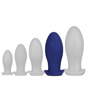 Plug Silicone SAURUS EGG XL 16.5 x 7.3cm Marine