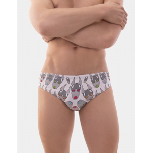 Slip de bain FETISH DOG Blanc