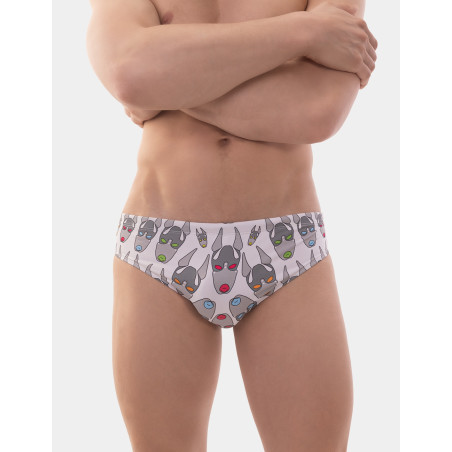 Slip de bain FETISH DOG Blanc