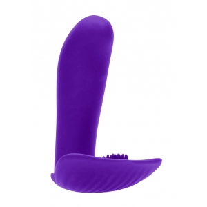Stimulateur vibrant LEON 8.5 x 3cm Violet