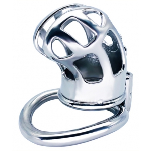 Cage de chasteté en métal ROYAL STEEL 7 x 3cm
