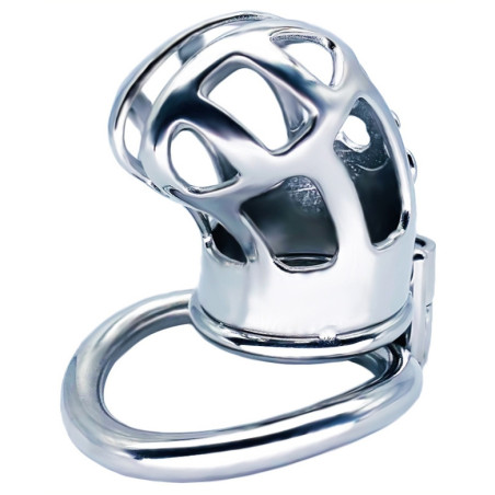 Cage de chasteté en métal ROYAL STEEL 7 x 3cm