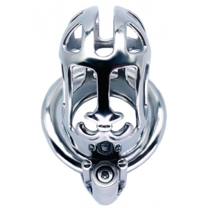 Cage de chasteté en métal ROYAL STEEL 7 x 3cm