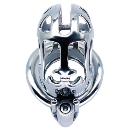 Cage de chasteté en métal ROYAL STEEL 7 x 3cm