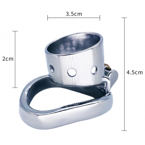 Cylindre de contrainte pour pénis CYLIA 5 x 3.4cm