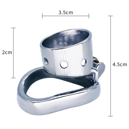 Cylindre de contrainte pour pénis CYLIA 5 x 3.4cm