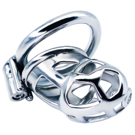 Cage de chasteté en métal BEKAR 6.5 x 3.2cm
