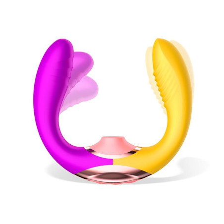 Stimulateur de clitoris et point G TWO LOVERS