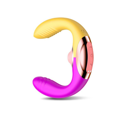 Stimulateur de clitoris et point G TWO LOVERS