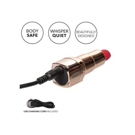 Vibro LIPSTICK 8cm Rouge