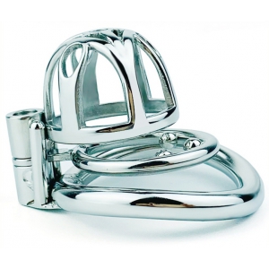 Cage de chasteté en métal TRIG CAGE 4 x 3.5cm