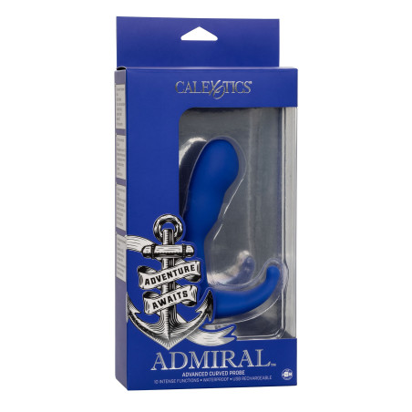 Stimuateur de prostate vibrant ADVANCED CURVED Admiral 11 x 3cm
