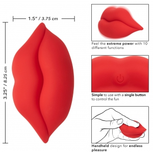 Mini Vibro Lèvres vibrantes MUAH 10 Vibrations