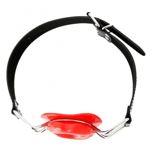 Bâillon SM LIPS Rouge