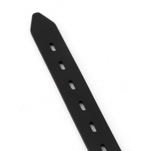 Bâillon en silicone ZEN OPEN Noir-Rouge