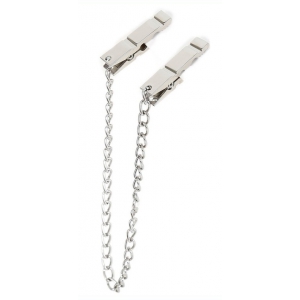 Pince-tétons en métal PEGS avec chaîne