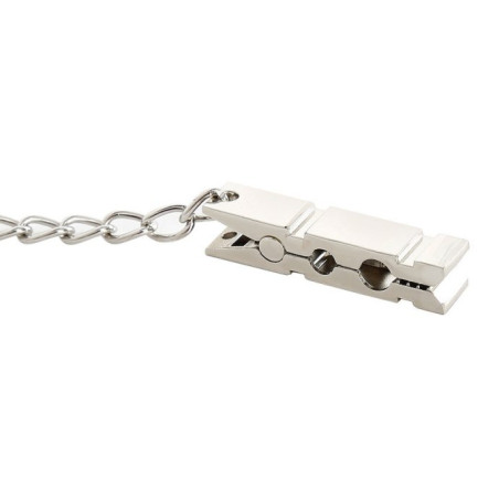 Pince-tétons en métal PEGS avec chaîne