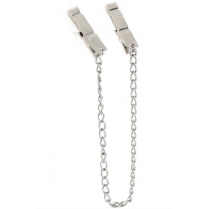 Pince-tétons en métal PEGS avec chaîne