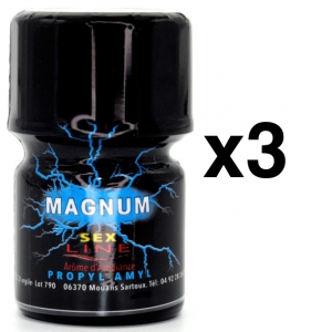 SEX LINE MAGNUM Propyle-Amyle 15ml x3