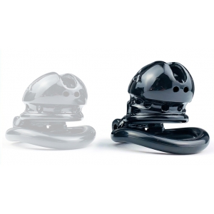Cage de chasteté SEX SLAVE M 6.5 x 3.5cm Noire